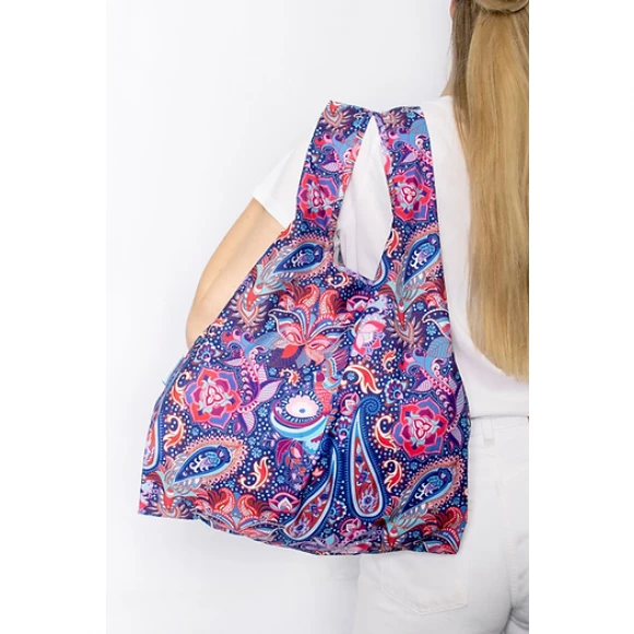 kind bag reusable medium bag boho paisley