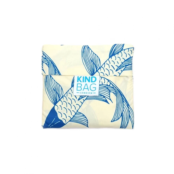 kind bag reusable medium bag koi fish