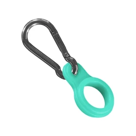 carabiner pastel green